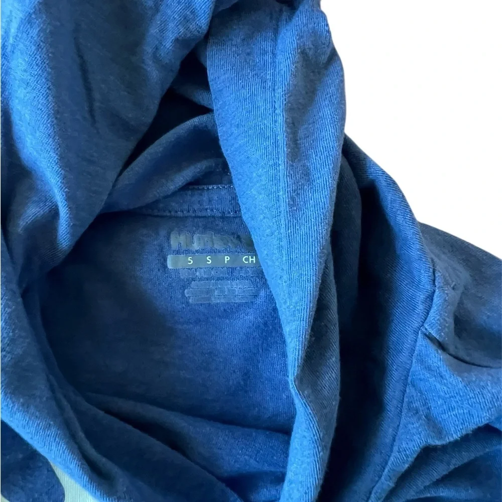 Hurley Boys Blue Shark Graphic Hoodie Tshirt | Size 5